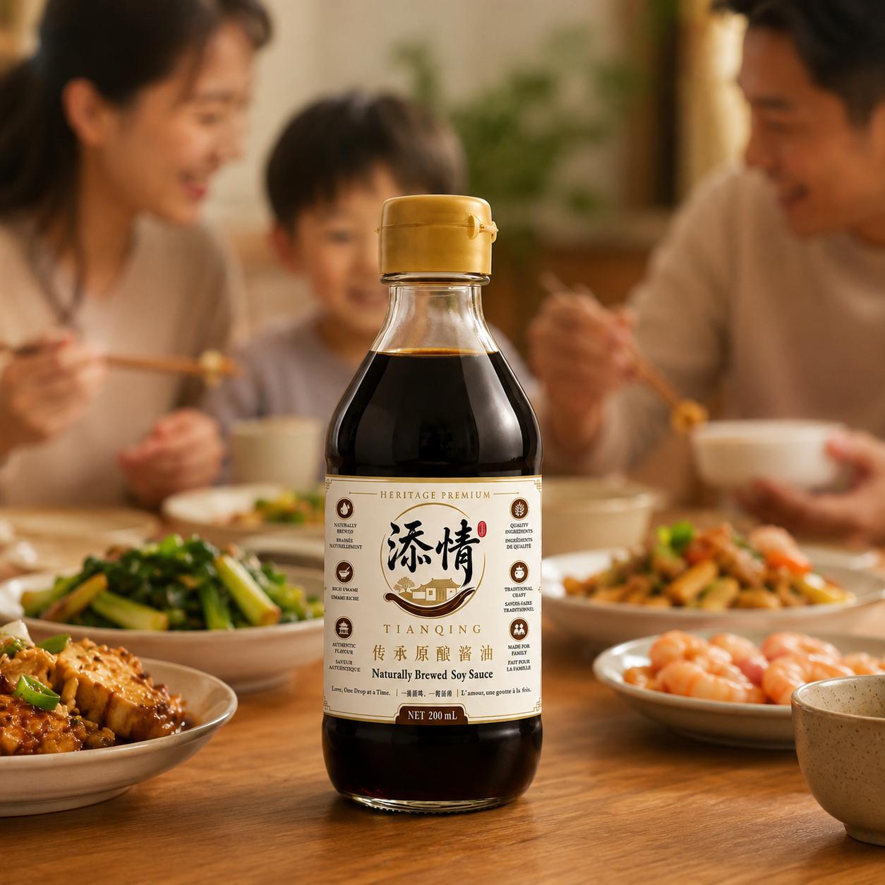 添情醬油200ml裝 TianQing Soy Sauce 200ml - Image 4