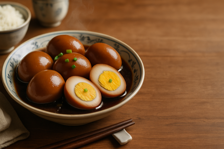 醬油滷蛋做法：早餐、便當都適合的入味小菜