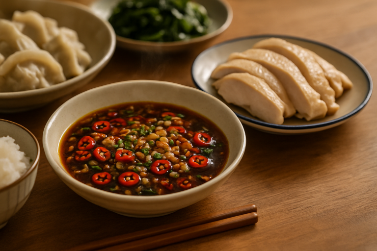 萬用醬油蘸汁做法：餃子、白灼菜、蒸魚都適合