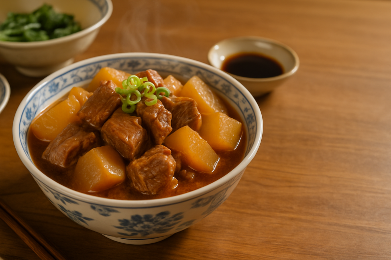 蘿蔔燉牛腩做法：冬天最適合的醬香燉菜