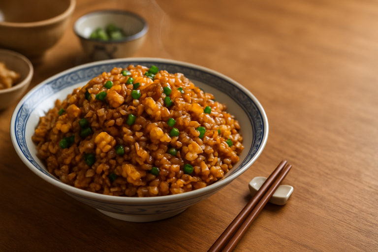 蛋炒飯做法：粒粒分明的醬香家常炒飯