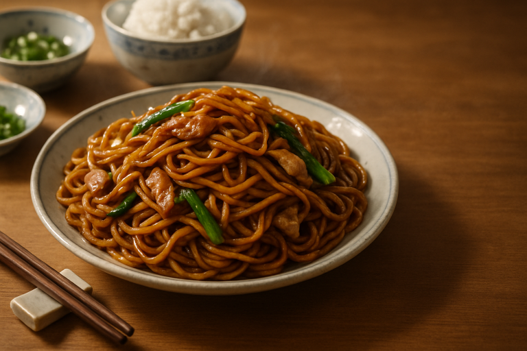 家常醬油炒麵做法：冰箱剩菜也能變成一餐