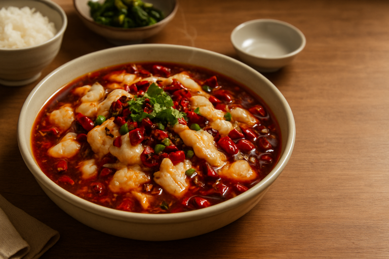 水煮魚做法：麻辣鮮香但不失魚肉嫩度