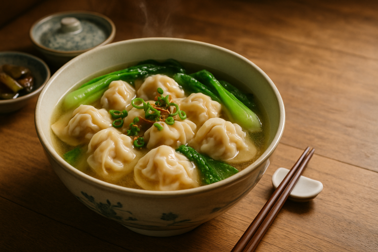 雲吞湯做法：鮮肉雲吞與清爽湯底的家常版