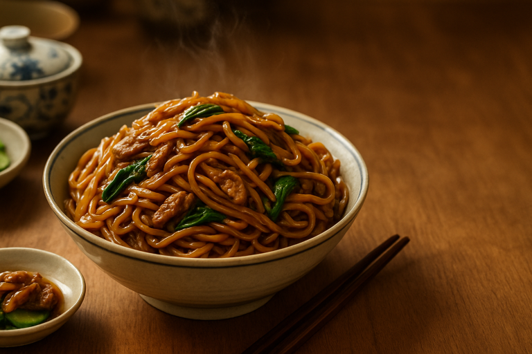 炒麵做法：家常醬香炒麵不黏鍋的小技巧