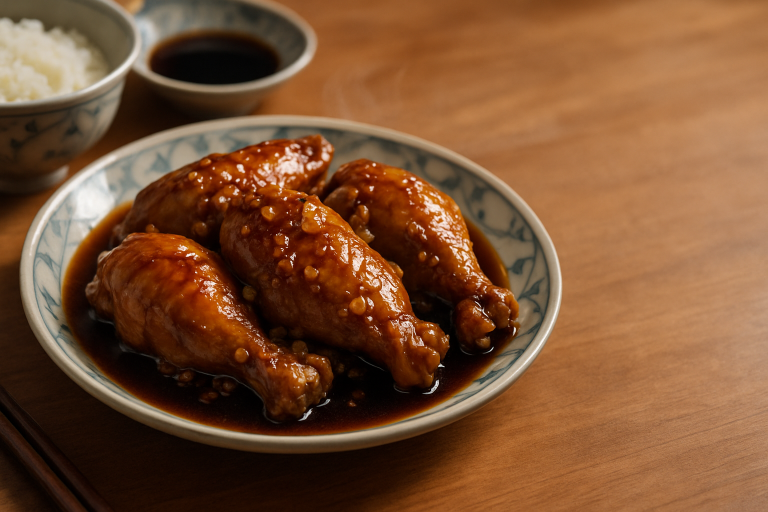 蒜香醬油雞腿做法：簡單醃一醃就很下飯